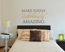 Make Today Ridiculously Amazing Quotes Wall Decal Motivational Vinyl Art Stickers